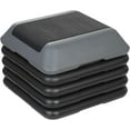 thumbnail image 1 of HYJY Step Aerobic Platform,16" x 16" Step Adjustable High Step Aerobic Platform with 6"- 8"-10"-12", Home Gym Exercise Fitness Workout Equipment (Black), 1 of 9