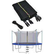 Tastic 14 Ft Round Trampoline Safety Net Replacement - UV & Weather Resistant, Breathable Enclosure Net (Poles Not Included)