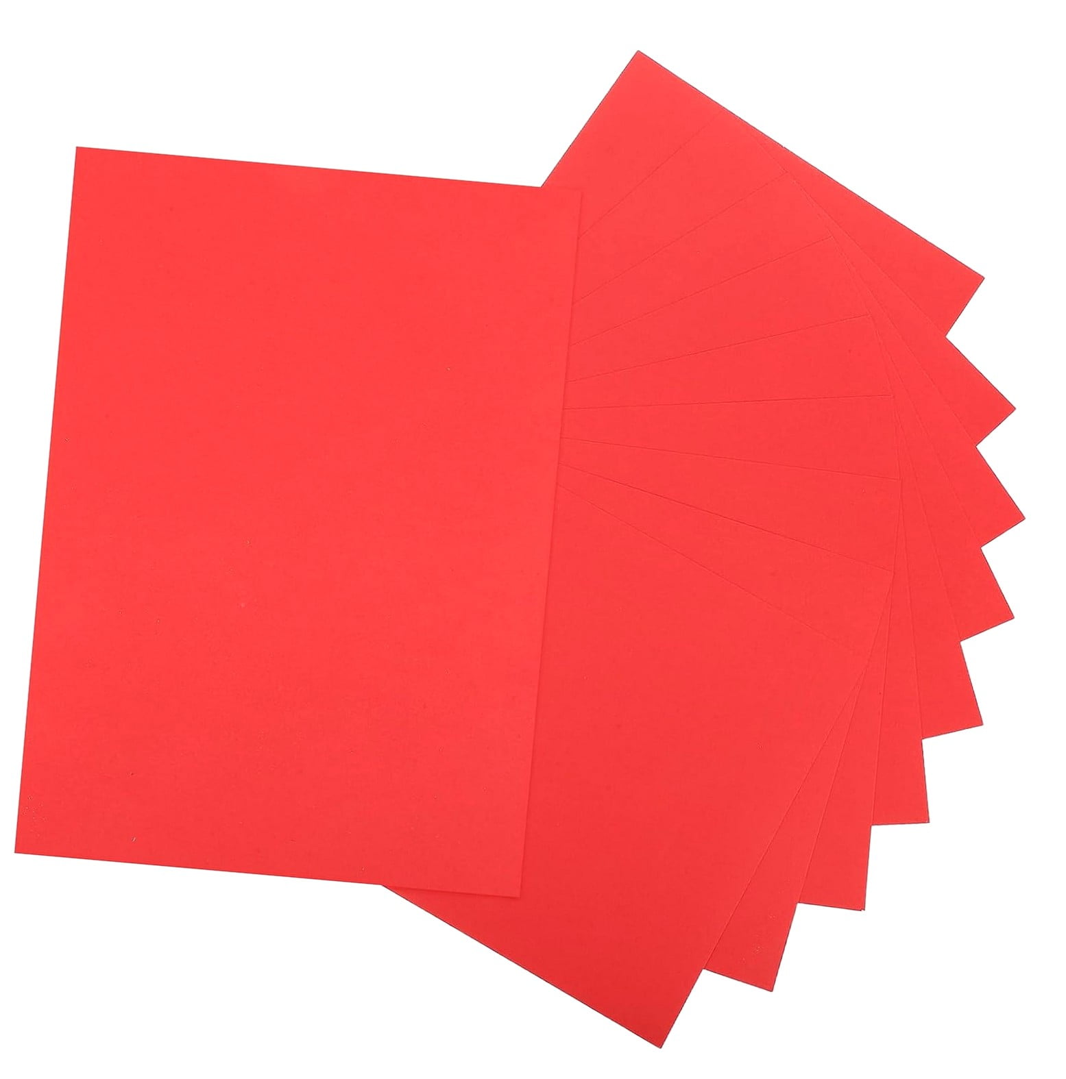 HYKE 10 Red Cardstock Printer Paper 8.5