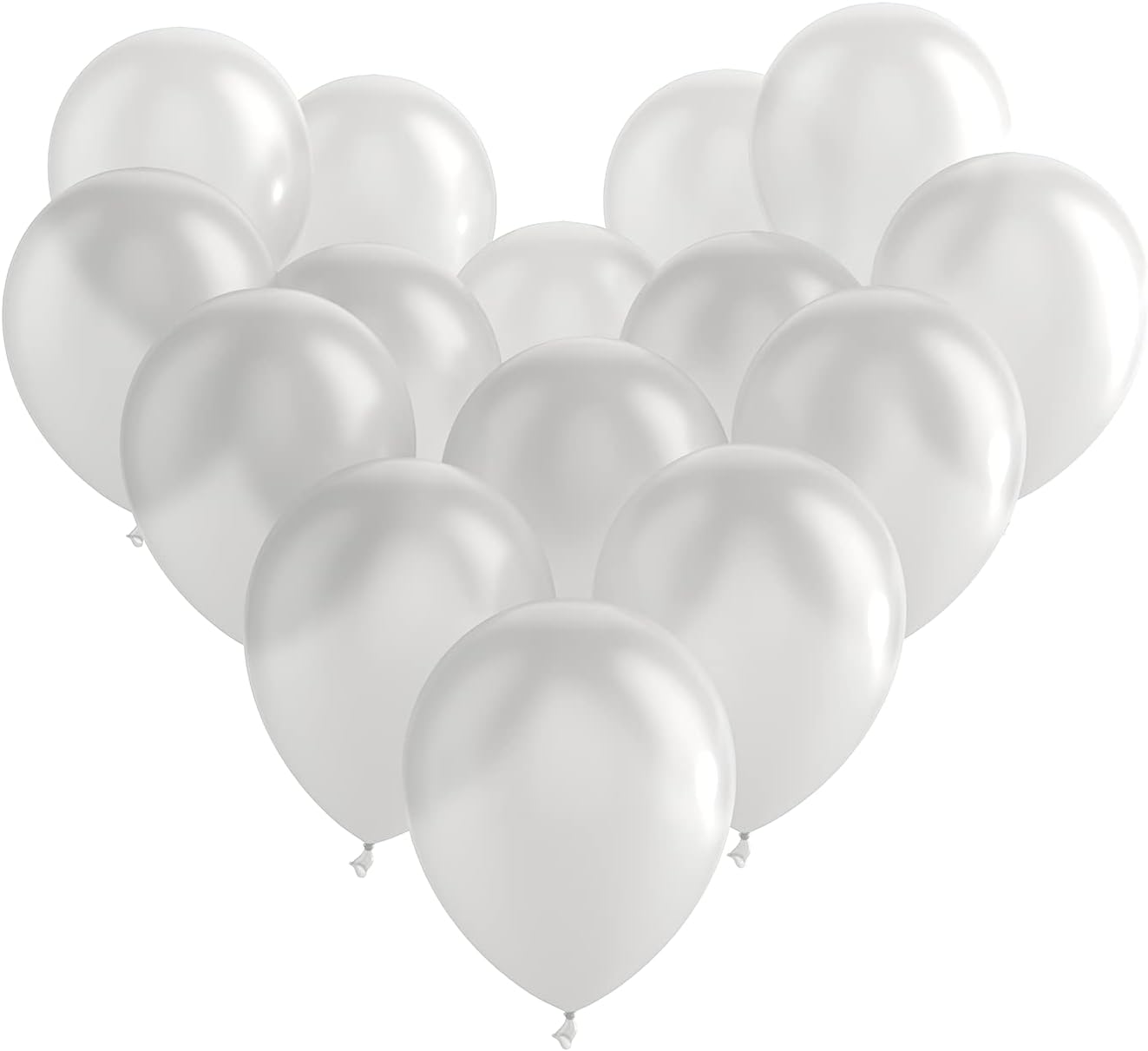 HYKE 100 Clear Transparent Latex Party Balloons 12 inch for Theme Party ...