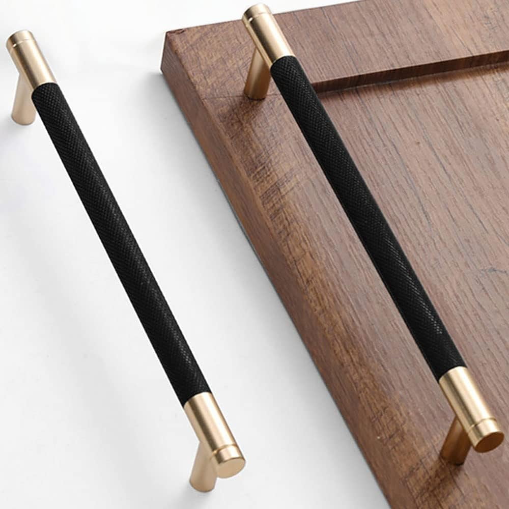 Black & Gold Kitchen Cabinet Cupboard Door Drawer Bar Handle 192mm - View #7