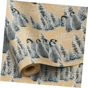 HYKE Christmas Roll, Roll, Christmas Pattern Great for Xmas Decor, Holiday and Party, Inches 32.8 Feet