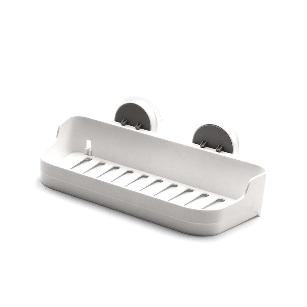 HYKE Detachable Plastic Wall-Mounted Shower Organizer, Self-Draining ...
