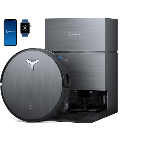 ECOVACS DEEBOT X11 PRO Omni Robot Vacuum & Mop, 19,500Pa, Auto-Lift, GaN Fast Charging & Hot Wash Dry