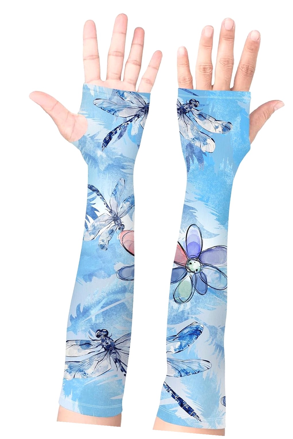 Bebila Gardening Sleeves For Women – UV Protection, Anti-Scratch, Cooling Arm Covers With Thumb Holes, Farm Outdoor