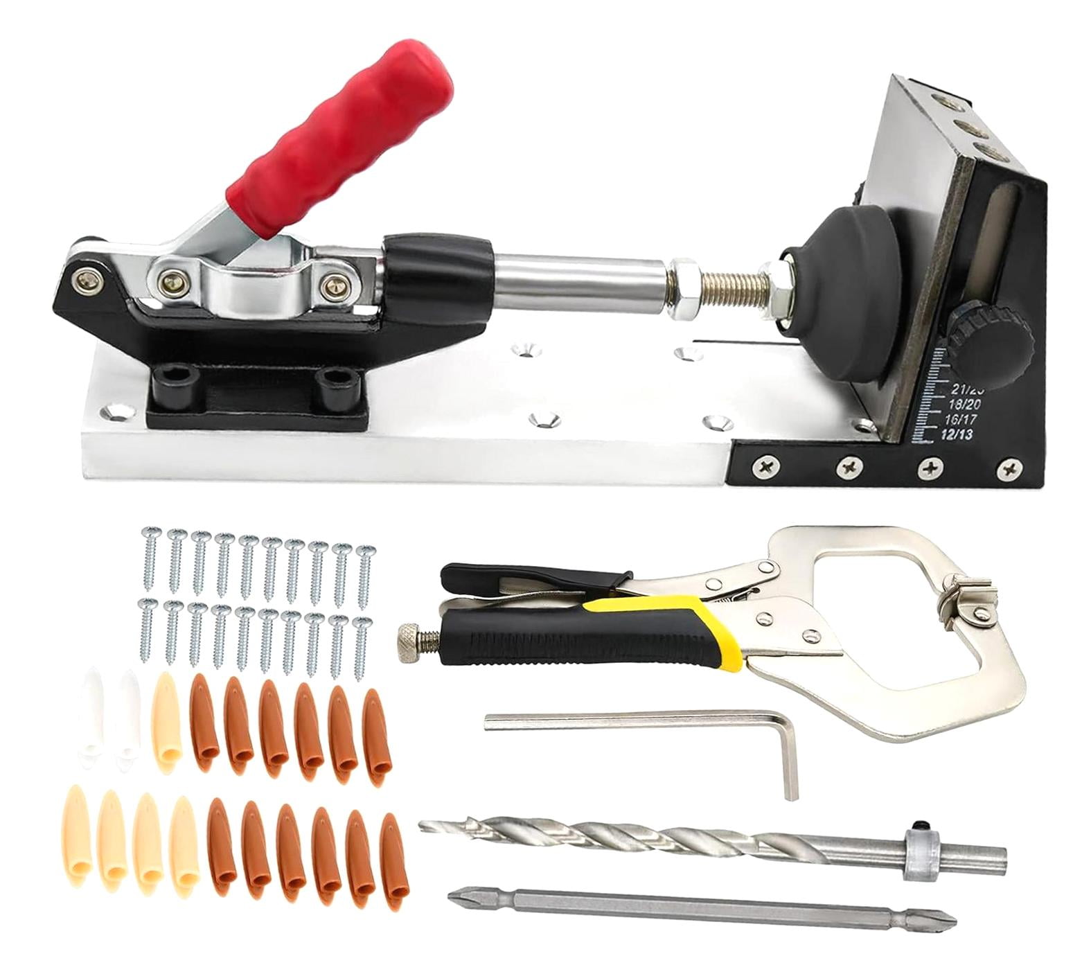 LANGSKIP'S Pocket Hole Jig All-Metal Construction Precision Woodworking - View #5