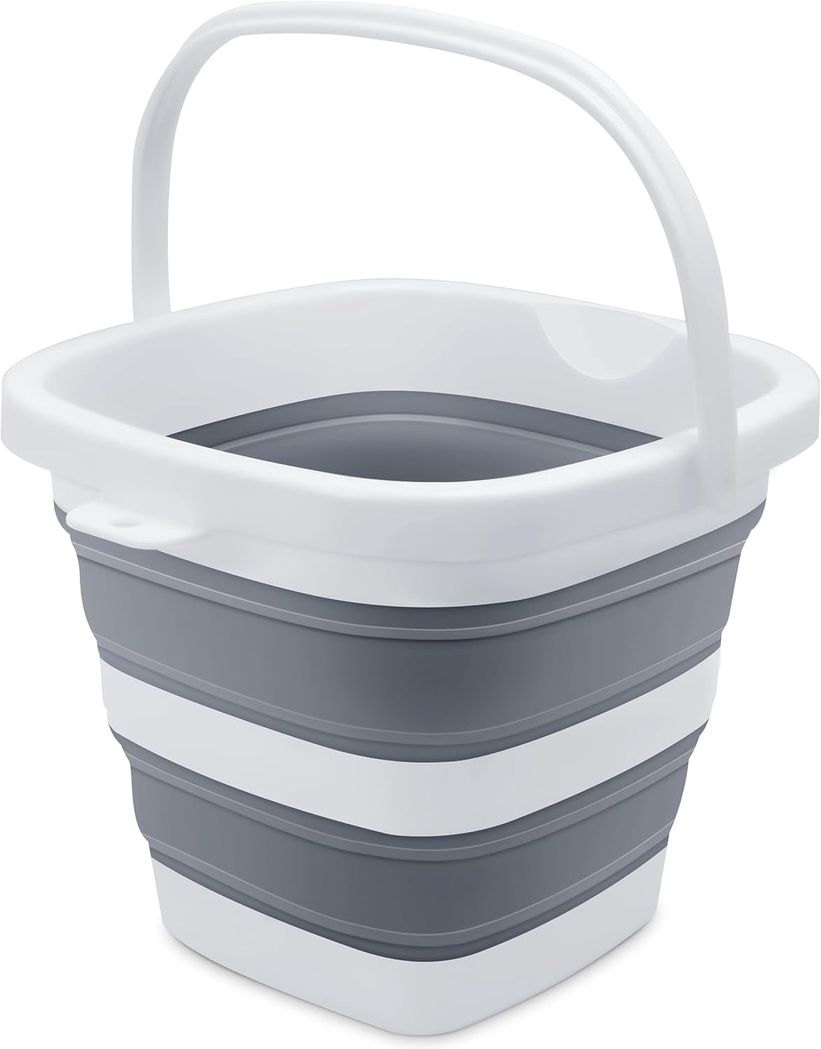 HYKE Small Collapsible Bucket 1.4Gal (5L) - Compact Foldable Water ...