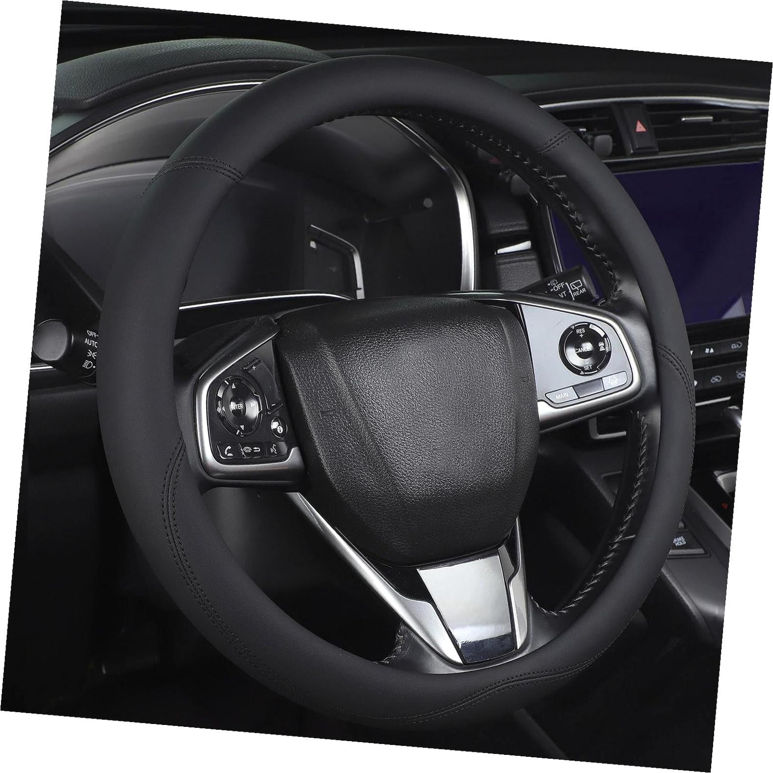 HYKE XL Size 16.517 Inch Steering Wheel Cover for Car, Van, Suitable