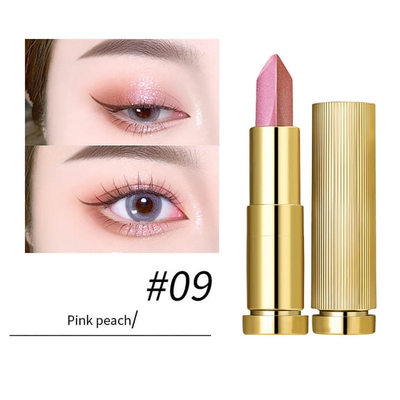 HYLLai 2-in-1 Eyeshadow Stick for Beginners - Waterproof, Blendable Dual Shades, 3.8g Twist-Up Design, No Brush Needed (D)