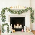thumbnail image 1 of HYLLai 5.6FT Easter Egg Vine Garland, Plastic Spring Branch with Colorful Eggs, Indoor/Outdoor Hanging Decor for Door or Wall, 1 of 9