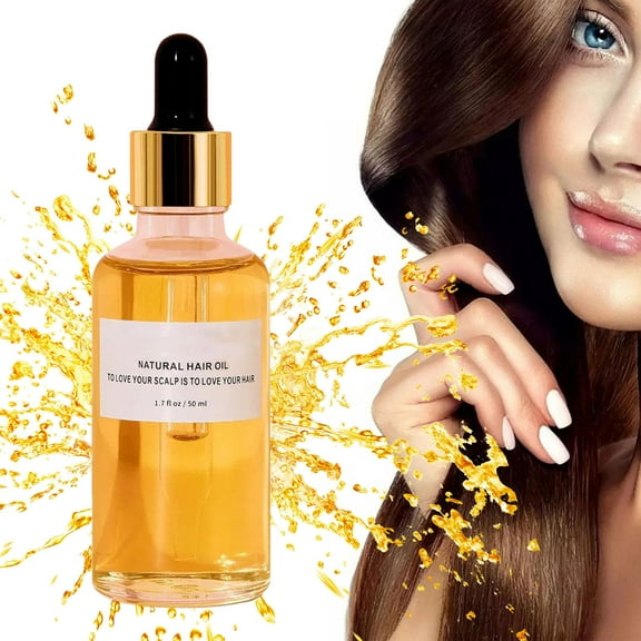 HYLLai Argan & Jojoba Hair Rescue Oil Intensive Repair for Dry Scalp, Frizz & Split Ends, 30ml