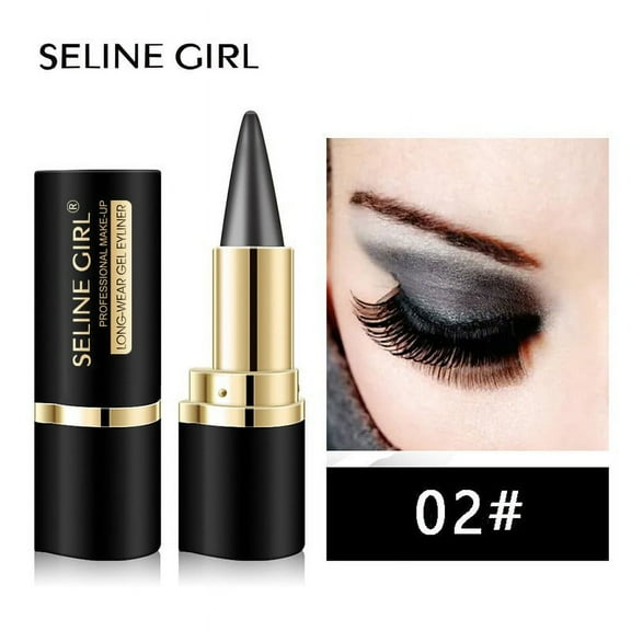 HYLLai Brown Gel Eyeliner Pencil Eye Face Paint Sticks Makeup Set Natural Eyeliner Cream Crayon Eyeliner Pencil Tool