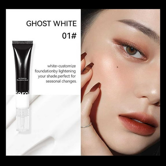 HYLLai Color Adjusting Liquid Concealer, Customizable Shade Mixing for Blemish & Tone Correction, Lightweight & Buildable, 19ml (A)