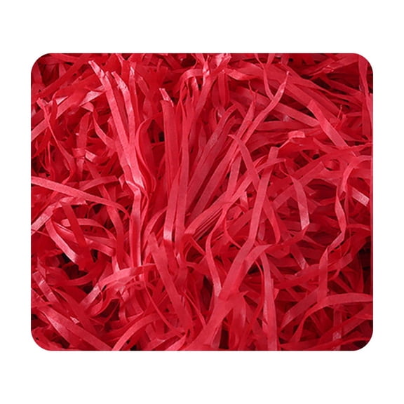 HYLLai Colorful Crinkle Paper Shreds 100g, Gift Box Filler, Easter Basket Stuffing, Party Decor, and Craft Supplies for Celebrations and DIY Projects (Bright red)
