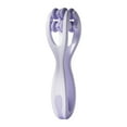 thumbnail image 1 of HYLLai Dual Finger Massager, Hand & Joint Pain Relief, Portable Acupressure Roller for Neck/Back, Travel-Friendly (puple), 1 of 4