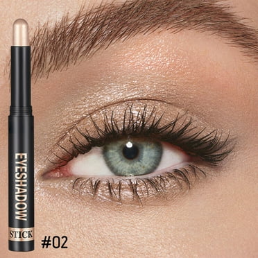 HYLLai Eyeshadow Stick Longwear Cream Eye Shadow Stick Matte Eyeshadow Eye Makeup 2g