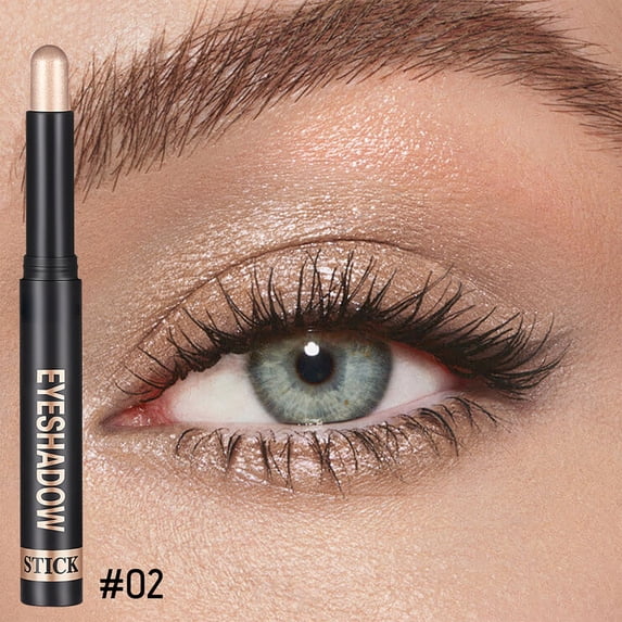 HYLLai Eyeshadow Stick Longwear Cream Eye Shadow Stick Matte Eyeshadow Eye Makeup 2g