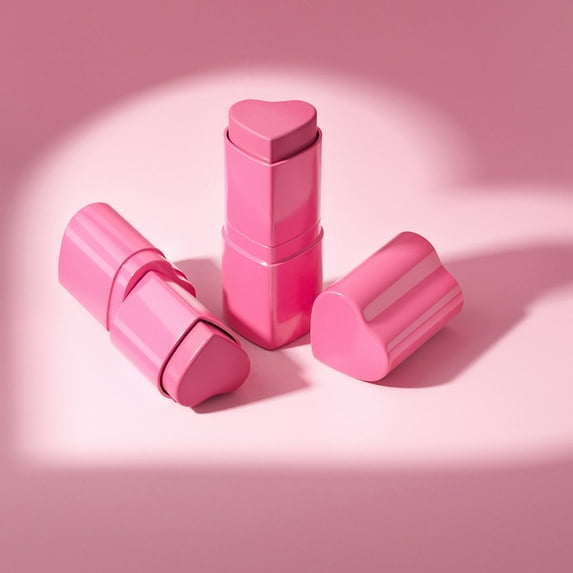 HYLLai Heart-shaped Powder Blusher Available In 6 Colors 3.5g/tube