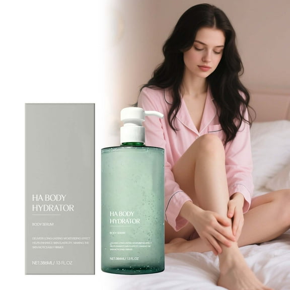 HYLLai Hyaluronic Acid Body Serum, Instant Moisturizing & Elasticity Booster, Lightweight Fast-Absorbing Formula for All Skin Types, 386ml