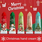HYLLai Ice Cream Cone Hand Cream Set, 5pcs Moisturizing Non-Greasy, Portable Hand Care, 30g*5