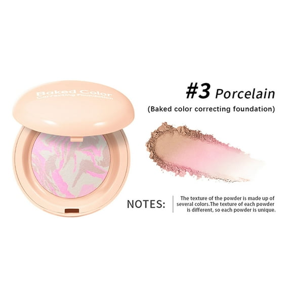 HYLLai Matte Contour Powder Compact - High Pigmentation for Natural Sculpting, Blendable & Long-Lasting, Includes Mirror (#3)