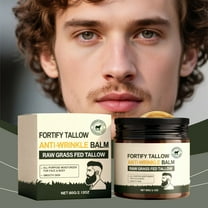 HYLLai Men's Tallow Moisturizing Cream, Deeply Hydrating and Nourishing Formula for Soft, Supple Skin, Lightweight and Non-Greasy for Everyday Use, 60g