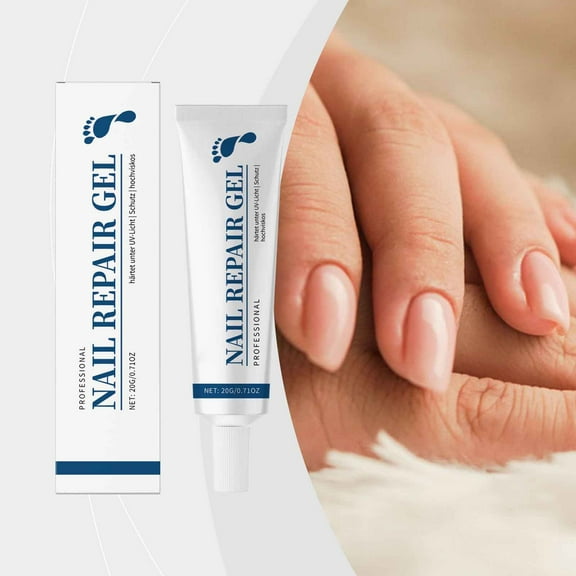 HYLLai Nail Repair Gel for Fragile & Cracked Nails, Aloe-Infused Moisturizing Treatment to Strengthen & Nourish, 20g