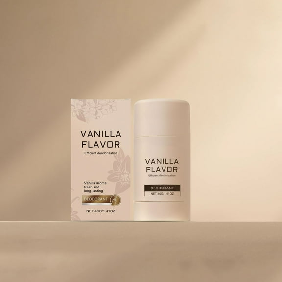 HYLLai Natural Deodorant Stick for Men & Women, 72-Hour Odor Control, pH-Balanced, Aluminum-Free, Floral Scent for Underarms, Feet & Sensitive Areas, 40g Travel-Friendly"