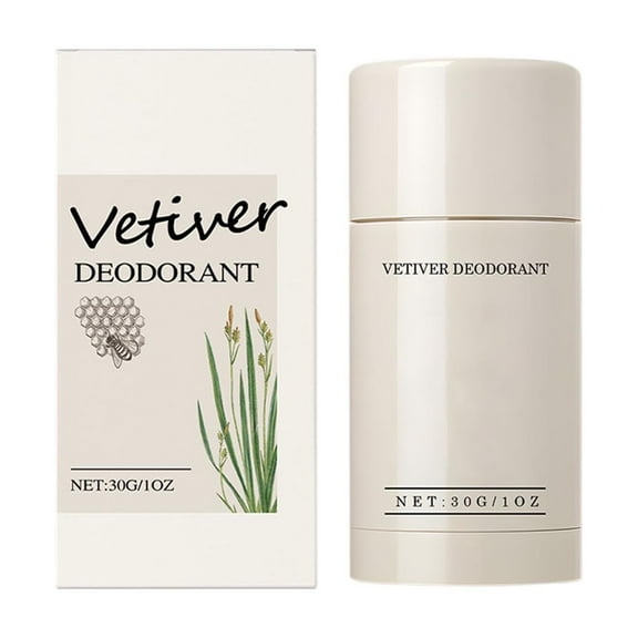 HYLLai Natural Deodorant for Women & Men, Extra Strength 24-Hour Odor Protection with Seaweed & Shea Butter, Paraben & Sulfate Free, Gentle for Sensitive Skin, 30g (B)