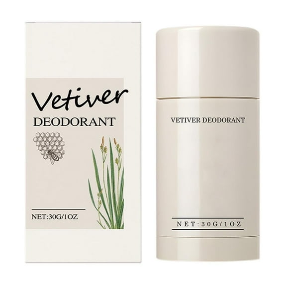 HYLLai Natural Deodorant for Women & Men, Extra Strength 24-Hour Odor Protection with Seaweed & Shea Butter, Paraben & Sulfate Free, Gentle for Sensitive Skin, 30g (B)