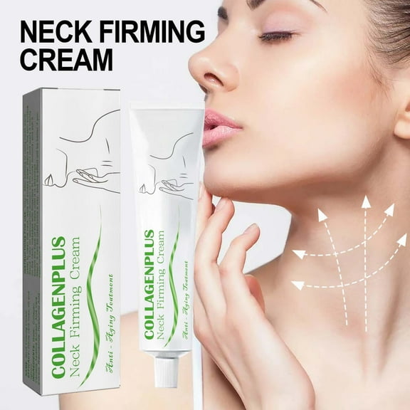 HYLLai Neck Tightening Cream, Wrinkle Smoothing & Lifting, Aloe Moisturizer, Improves Sagging, Non-Sticky Formula for Delicate Skin, 20g
