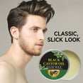 thumbnail image 1 of HYLLai Organic Castor Oil Hair Wax for Men, Natural Styling Wax, Smooths Frizzy Hair, Strong Hold, Moisturizes & Repairs Dry Hair, 50g, 1 of 9