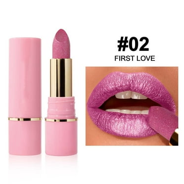 HYLLai Pearlescent Lipstick In Stock With 8 Colors Moisturizing And Embossed Silk Screen Fine Shimmering Lip Gloss Lipstick 3.6g