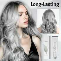 HYLLai Plant-Based Gray Hair Dye, 100g Ammonia-Free Formula for Natural Silver Tones & Damage-Free Coloring