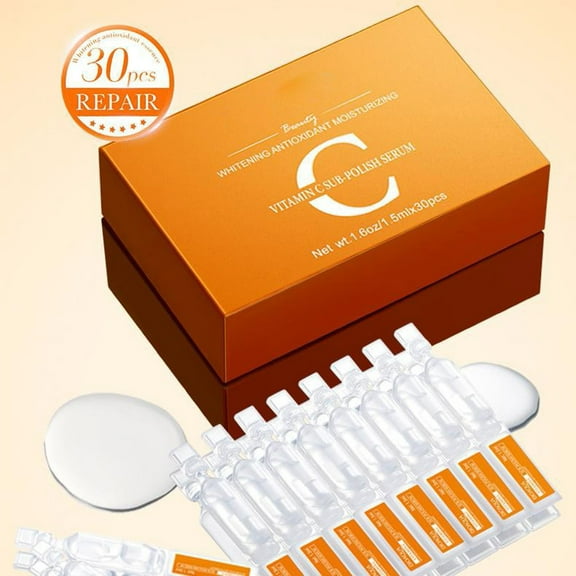 HYLLai Retinol Anti-Aging Essence 1.5ml x 30 Vials, Wrinkle-Reducing Serum, Hydrates & Boosts Elasticity, Non-Greasy & Fast-Absorbing