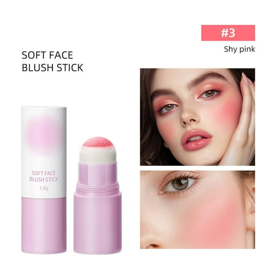 HYLLai Sponge Head Powder Blusher Stick 1.8g