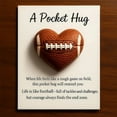 thumbnail image 1 of HYLLai Sport-Themed Pocket Encouragement Card – Inspirational Gift Card with Rugby Design, Motivational Keepsake for Sports Lovers and Collectors (A), 1 of 6