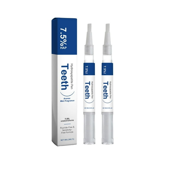 HYLLai Teeth Brightening Pen, Quick & Easy Stain Remover for Brighter Smile, Mint Flavor (5ml)