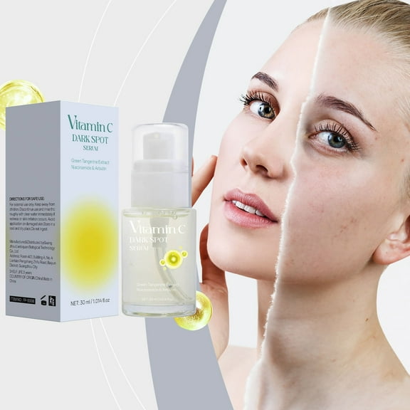 HYLLai Vitamin C Brightening Serum - Antioxidant Facial Treatment for Dullness & Dark Spots, Gentle Formula for All Skin Types, 30ml