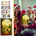 thumbnail image 1 of HYLLai Wine Bottle Advent Calendar 2025, Countdown to Christmas with 24 Mini Wine Bottles, Holiday Gift for Wine Lovers, Festive Alcohol Themed Calendar, 1 of 9