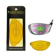 HYOJATEM Good Shot Film | Golf Impact Tape | Reusable Driver Face Sticker | Sweet Spot Accuracy Diagnosis | Self-Teaching Consistency Analysis | 8 Pcs per Pack 1