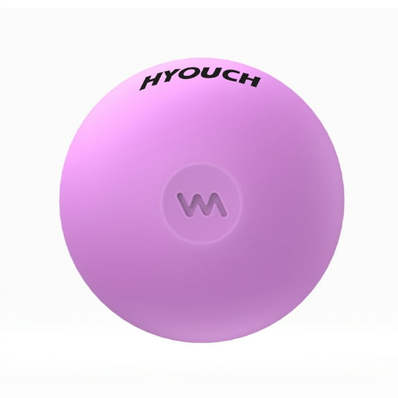 HYOUCH Mini Massage Ball, 5 Speeds Vibrating Massage, Purple