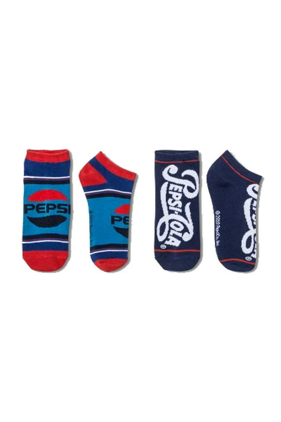 HYP Comics Womens's Pepsi Ankle Socks 2-Pack Sock Size 9-11