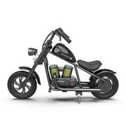 HYPER GOGO CRUISER 12 PLUS - Kid's Motorbike in Black