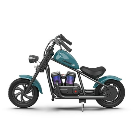 HYPER GOGO CRUISER 12 PLUS- Kid's Motorbike in Smalt Blue 3 Speed Gears Motorbike for Children Ages 3-12