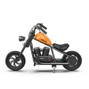 HYPER GOGO Electric Motorcycle for Kids Age 5+, [Great Gift to Kids] Speed up to 10 MPH, 60 Minutes Ride Time (Orange)