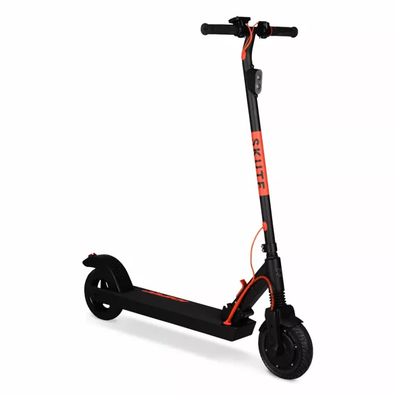 HYPER SKUTE FOLDING ELECTRIC SCOOTER 36 VOLT LITHIUM BATTERY SCOOTER - BLACK/RED