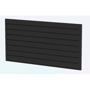 Hyper Tough Slatwall Panel Set, 48" x 12", 2-Pack, 2 ft x 4 ft Garage Wall Storage Panels for Tools, Hooks & Accessories