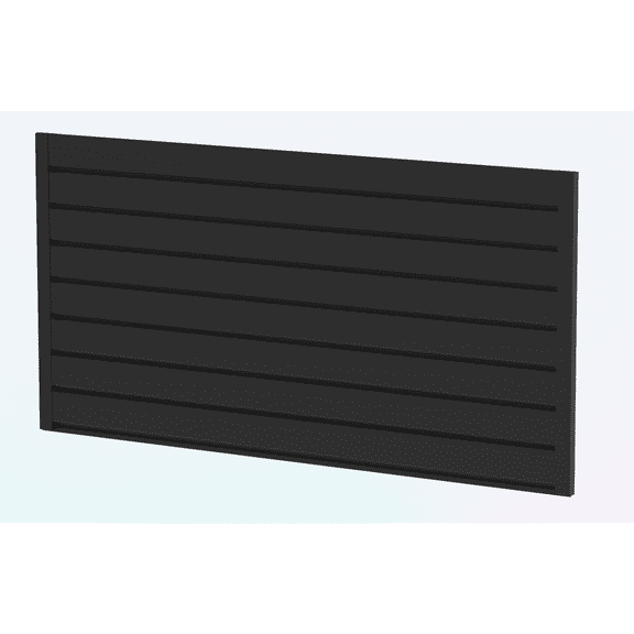 Hyper Tough Slatwall Panel Set, 48" x 12", 2-Pack, 2 ft x 4 ft Garage Wall Storage Panels for Tools, Hooks & Accessories