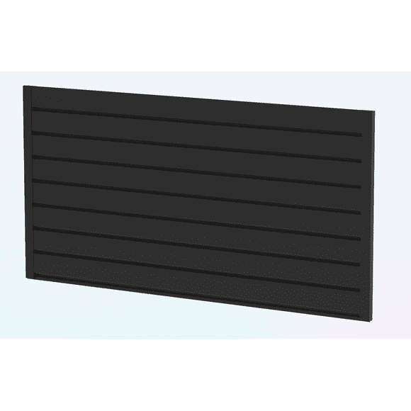 Hyper Tough Slatwall Panel Set, 48" x 12", 2-Pack, 2 ft x 4 ft Garage Wall Storage Panels for Tools, Hooks & Accessories